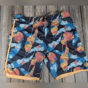 UV Skinz UPF 50+ Swim Trunks Size 38